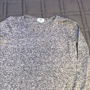 Grey old navy crew neck sweater